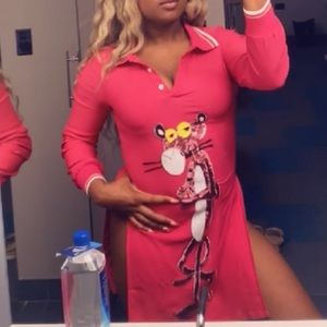 Shane Justin Pink Panther Dress